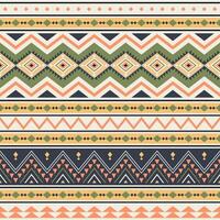 Tribal striped seamless pattern. Aztec geometric background. Can be used in textile design, accessories, decorative paper, wrapping vector