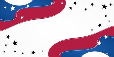 Abstract American Background. Free Copy Space Area Design. Perfect for your design Project vector