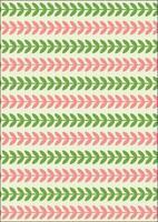 Leaf Fabric Pattern Simple Wrapping Paper vector