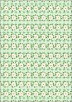 Summer fabric pattern flower blooms vector