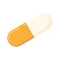 capsule pill drug for healthcare and medical element illustration vector