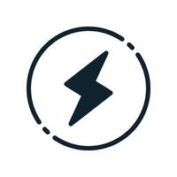 Design Illustration graphic of fast symbol icon with glyph style. Suitable for UI, mobile design, web design, etc. vector