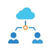Cloud networking connects users for data sharing and access vector