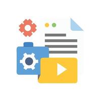 Content Strategy Toolkit , Text, Settings, and More vector
