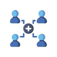 Team Expansion, Collaboration, and Networking in Modern Business vector