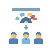 Team Performance Dashboard Visualizing Workload and Productivity Levels vector