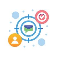 Targeted communication platform for effective user engagement strategy vector