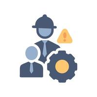 Team management failure with error or process slowdown vector