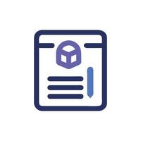3D modeling document creation for modern app development vector