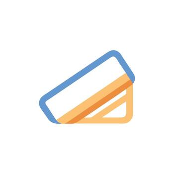 Abstract triangular shape design against a White Background space vector