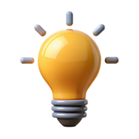 standout coastal Pictogram of a lightbulb. Clean lines, minimal, geometric shape with Scalable Design. handcrafted png