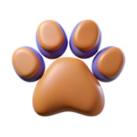 inspired art deco Stylized animal paw print, crisp edges, scalable, flat color, minimal with Scalable Design. handcrafted png