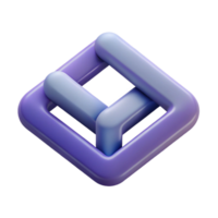 striking dramatic creative Abstract three-line symbol, clean lines, minimal design, flat color, with Scalable Design. 4K png
