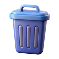 harmonious dramatic A scalable trash can icon. Clean lines, flat color with Scalable Design. premium png