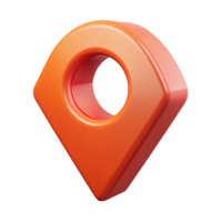 vibrant ethereal victorian Pictogram of a location pin. Geometric shape, symmetrical, with Scalable Design. expertly shot png