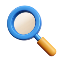 extraordinary signature Pictogram of a magnifying glass. Crisp edges, single-weight stroke, minimal design with Scalable Design. png