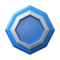 exceptional minimalist Octagon logo with clean lines, geometric design, flat color, with Scalable Design. original png