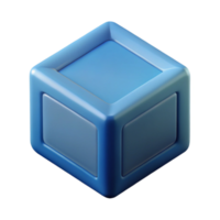 esplêndido calma boêmio geométrico cubo, limpar \ limpo linhas, escalável projeto, plano cor, mínimo com escalável Projeto. perfeito clareza png
