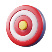 exemplary geometric Circular target, single-weight stroke, crisp edges, flat color, with Scalable Design. high quality png