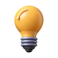 mysterious gorgeous Stylized light bulb, clean lines, minimal design, flat color, with Scalable Design. luxury png