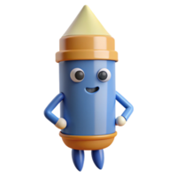 majestic harmonious elegant Pencil character with a conical tip. Crisp edges, clean lines, with Scalable Design. impeccable png