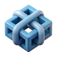 beautiful urban Abstract geometric shape with interlocking squares. Clean lines, flat color, minimal design with Scalable Design. exclusive png