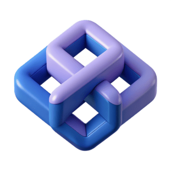 sbalorditivo memorabile astratto geometrico forma con incastro piazze. pulito linee, piatto colore, minimo design con scalabile design. png