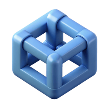 senza tempo moderno astratto geometrico forma con incastro piazze. pulito linee, piatto colore, minimo design con scalabile design. impeccabile png