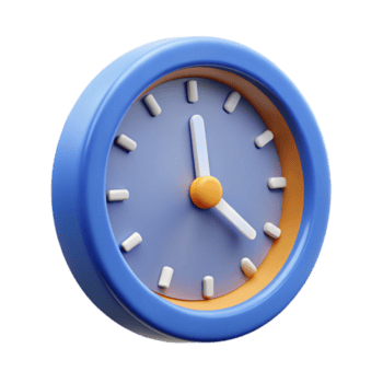 elegante impareggiabile orologio con pulito Linee e piatto colore. minimo, con scalabile design. png