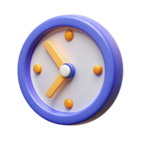 gorgeous minimalist Clock with clean lines and flat color. Minimal, with Scalable Design. flawless png