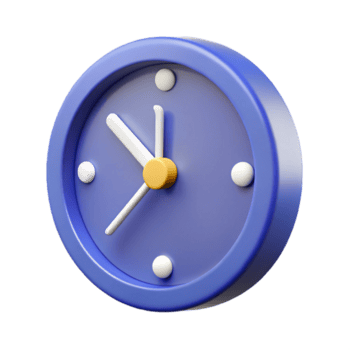 degno di nota ambita orologio con pulito Linee e piatto colore. minimo, con scalabile design. png