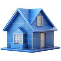 pristine acclaimed Geometric blueprint of a house with clean lines and flat colors with Scalable Design. png