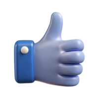pristine inspired Thumbs up icon. Clean lines, flat color, minimal design with Scalable Design. png