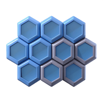 faszinierend unvergesslich Verriegelung Sechsecke Erstellen ein Bienenwabe Muster. geometrisch, eben Farbe mit skalierbar Design. png