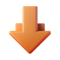 mesmerizing coveted Download arrow. Geometric, symmetrical, single-weight stroke. Flat color with Scalable Design. png