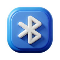 romantic splendid Bluetooth icon. Crisp edges, clean lines, symmetrical. Flat color with Scalable Design. authentic png
