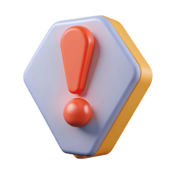 levendig wezenlijk vlak kleur uitroep punt met scherp randen en schoon lijnen met schaalbaar ontwerp. png