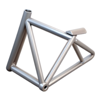 beautiful intense contemporary Minimal technical drawing of a bicycle frame with crisp edges and with Scalable Design. masterfully captured png