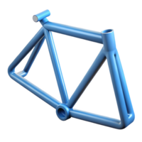 extraordinary romantic futuristic Minimal technical drawing of a bicycle frame with crisp edges and with Scalable Design. professional png