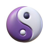 serene creative Symmetrical Yin Yang symbol. Clean lines, flat color, single-weight stroke with Scalable Design. 8K png