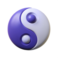 radiant iconic Symmetrical Yin Yang symbol. Clean lines, flat color, single-weight stroke with Scalable Design. png