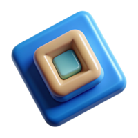 pristine exemplary Rotating squares, flat color, crisp edges, single-weight stroke with Scalable Design. png