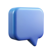 vibrant rare Square speech bubble with rounded corners. Clean lines, flat color, with Scalable Design. png