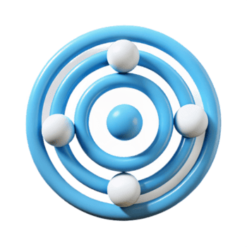 vibrant intense nordic Expanding circles, minimal, clean lines, with Scalable Design. sharp png