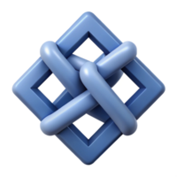 splendid quintessential Interlocking square pattern, clean lines, flat color, minimal design with Scalable Design. png
