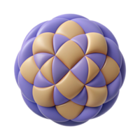 extraordinary nordic Overlapping circle pattern, symmetrical, flat color, minimal with Scalable Design. sharp png