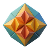 exceptional geometric Abstract geometric pattern, flat color, crisp edges, with Scalable Design. authentic png