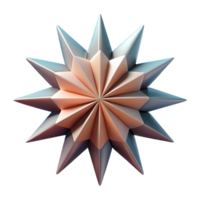 memorable contemporary Geometric starburst design, sharp edges, flat color, symmetrical with Scalable Design. luxury png