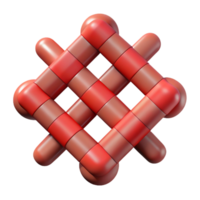 whimsical immaculate Scalable plaid pattern, intersecting lines, flat color, minimal with Scalable Design. studio quality png
