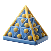tranquil alluring Scalable triangular grid pattern, geometric, flat color, minimal with Scalable Design. top-tier png
